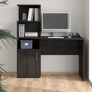 Стол компьютерный COMP CD 1213(L), дуб юкон модерн, 120х60х135 см